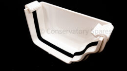 MSE002 - Ultraframe Marley Classic Gutter Right Hand Stop End - RCE52