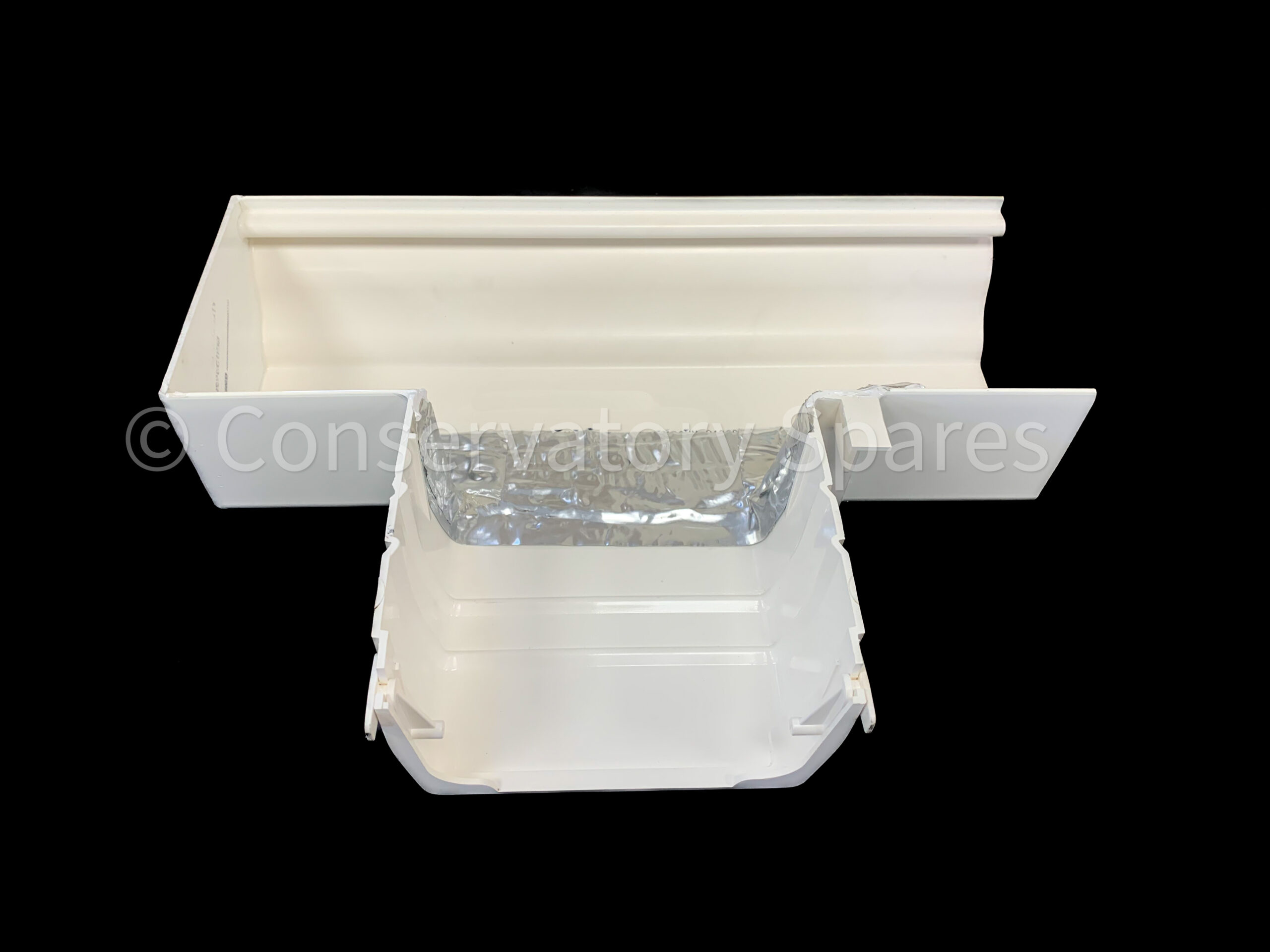 BGAA263R/1 90 DEGREE 265MM BOX GUTTER ADAPTOR RIGHT