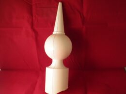 C7012 - K2 Plain Plastic Conservatory Ridge Finial