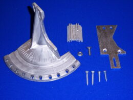 KDH001L- Ultraframe Classic Half Ridge Die Cast End (Left Hand)